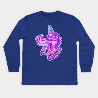 Dead Unicorn Kids Long Sleeve T-Shirt